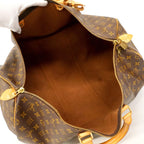 Louis Vuitton Boston Bag Monogram Keepall 55 Brown — view 4