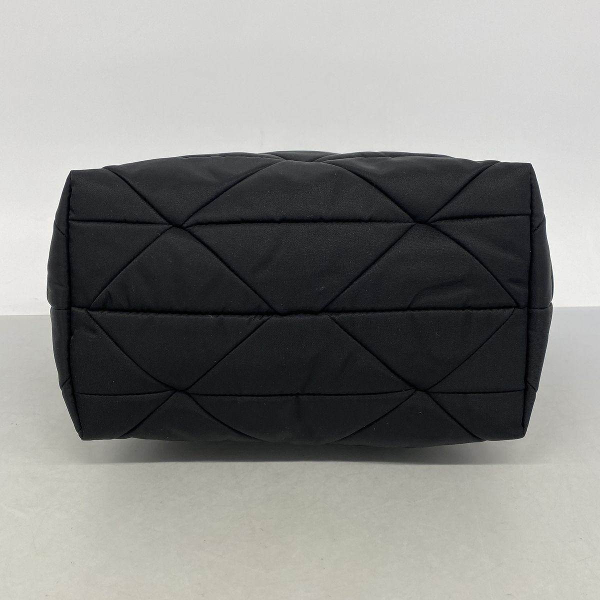 Prada Tessuto Padette Nylon Black Silver 2-Way Bag — view 3
