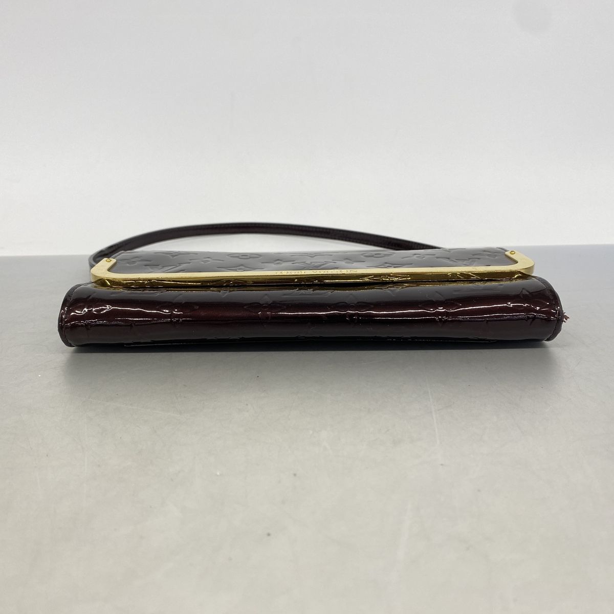 Louis Vuitton Vernis Rossmore MM Rouge Fauvist Handbag — view 3