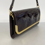 Louis Vuitton Vernis Rossmore MM Rouge Fauvist Handbag — view 2