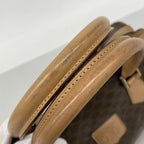 Celine Macadam Brown Gold 2-Way Bag — view 7