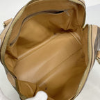 Celine Macadam Brown Gold 2-Way Bag — view 4