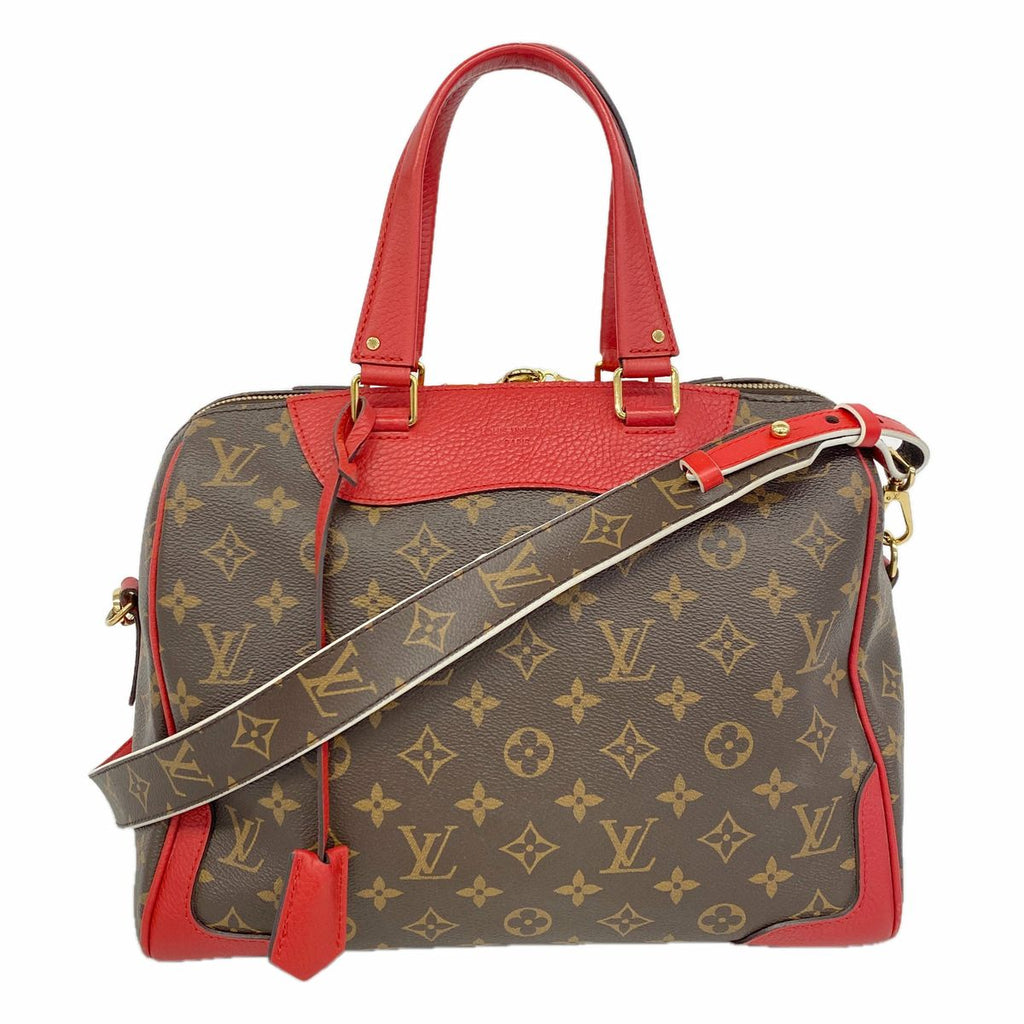 Louis Vuitton Monogram Retiro Coquelicot 2-Way Bag