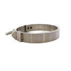 Hermes Collier de Chien Bangle Silver Color KH Bracelet — view 3