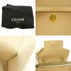 Celine Belt Bag Nano Light Taupe Bag Light 2-Way Hand Shoulder One Leather — view 8