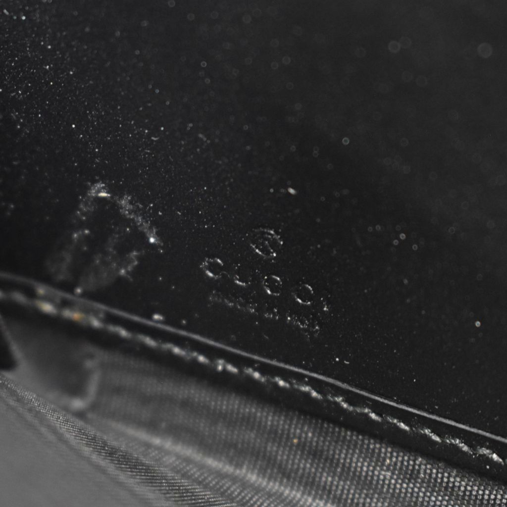 Guccissima Zip Around Wallet Black — view 5