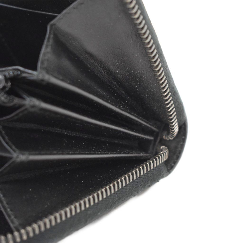 Guccissima Zip Around Wallet Black — view 7