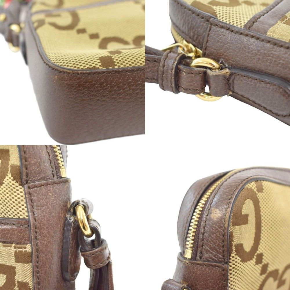 Gucci Jumbo GG Shoulder Bag Beige — view 7