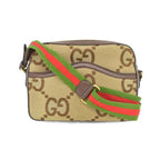 Gucci Jumbo GG Shoulder Bag Beige