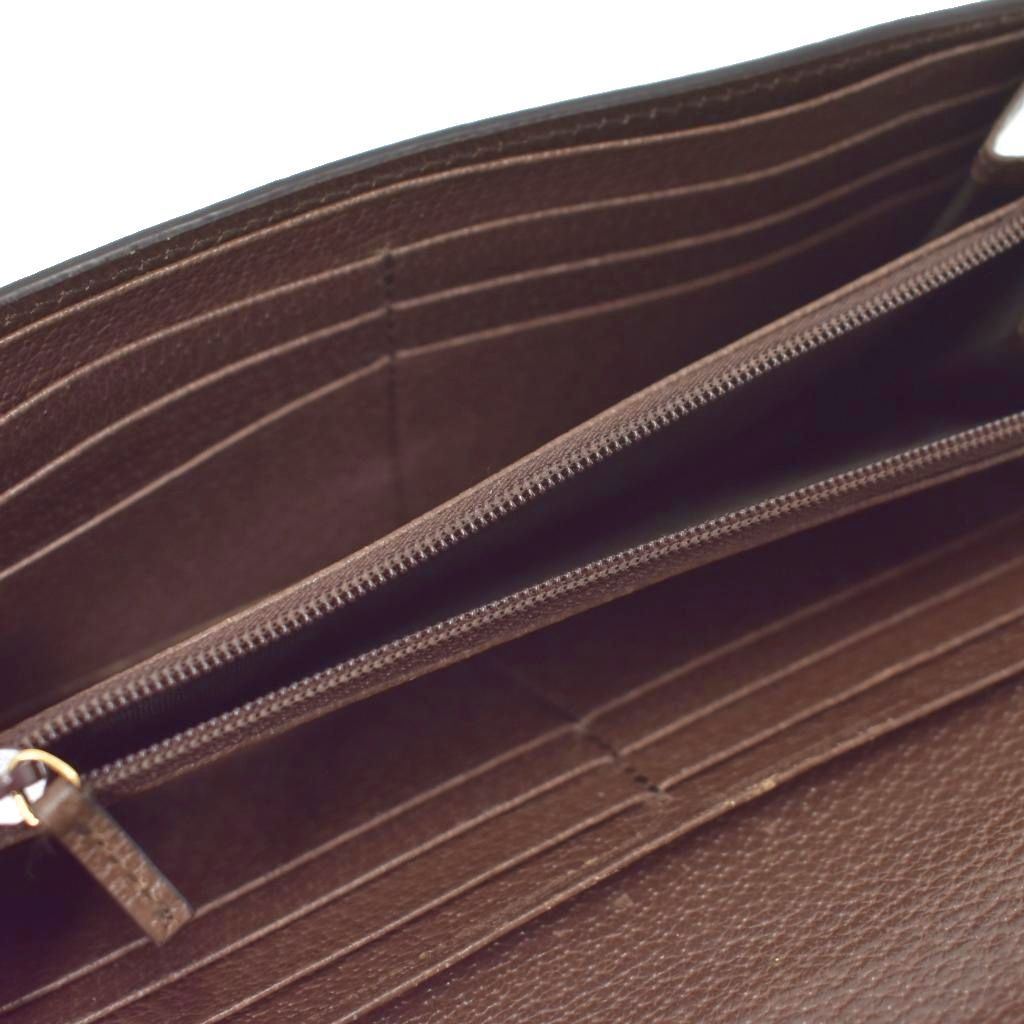 Gucci Ophidia Jumbo GG Continental Wallet Master Beige — view 5