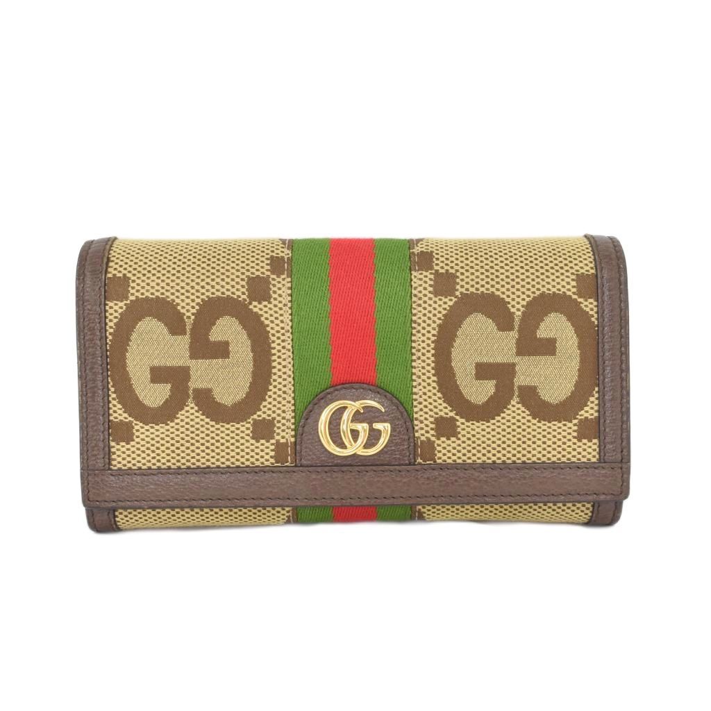 Gucci Ophidia Jumbo GG Continental Wallet Master Beige