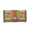 Gucci Ophidia Jumbo GG Continental Wallet Master Beige