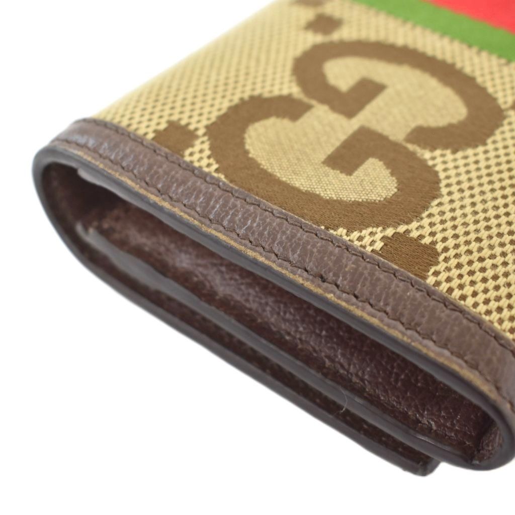 Gucci Ophidia Jumbo GG Continental Wallet Master Beige — view 7