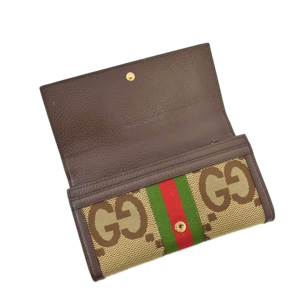 Gucci Ophidia Jumbo GG Continental Wallet Master Beige — view 4