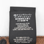 Gucci Bee & Star GG Jacquard Scarf Shawl Black Brown — view 6