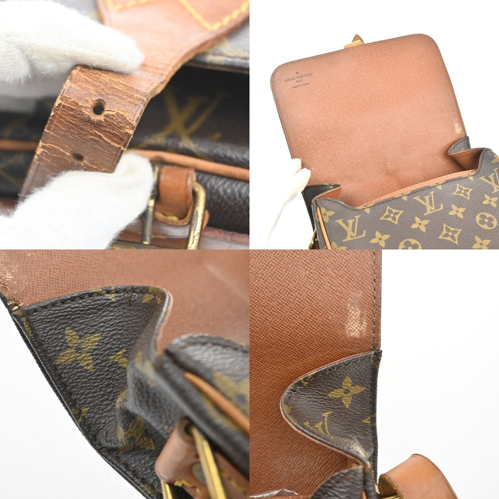 Louis Vuitton Shoulder Bag Monogram Leather — view 8