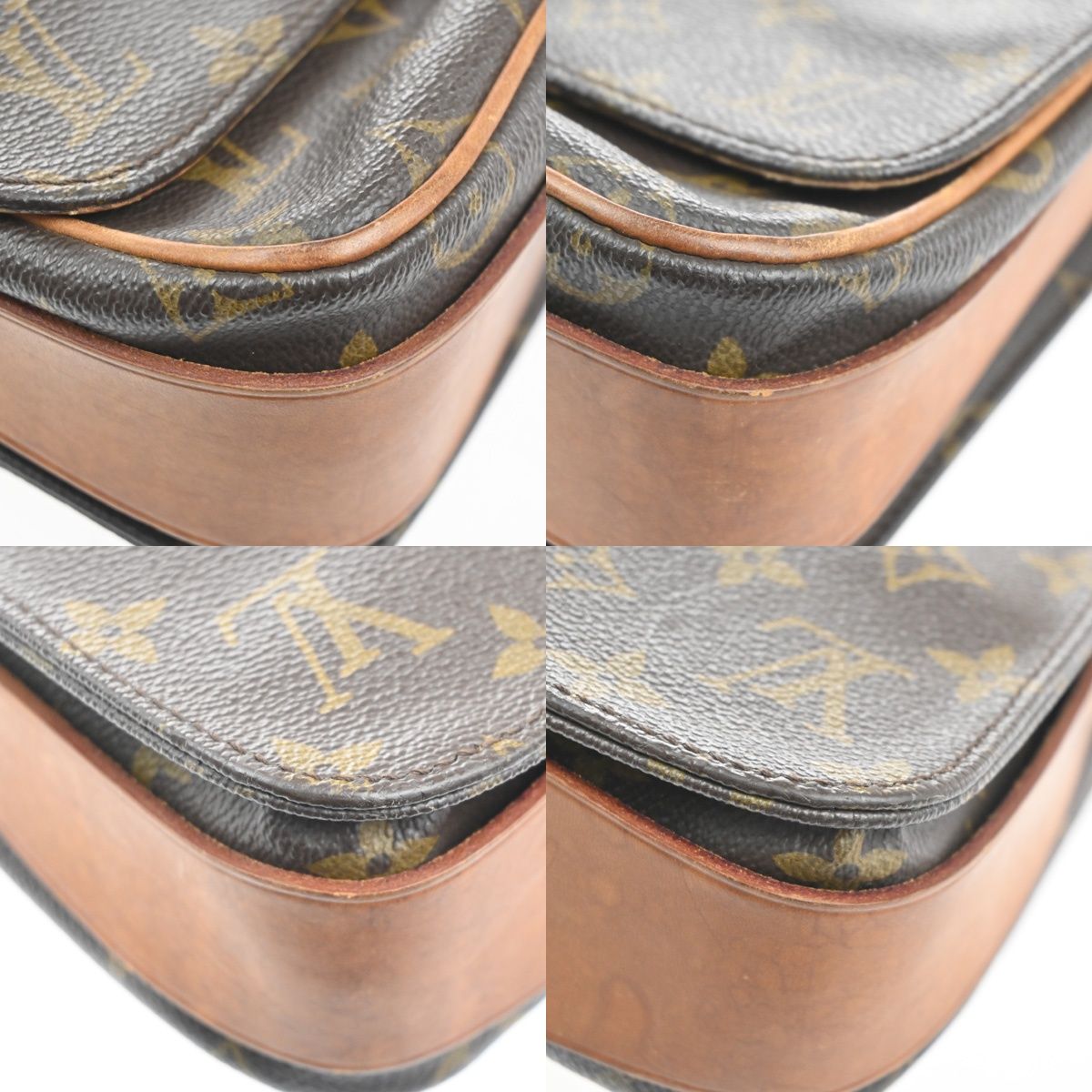 Louis Vuitton Shoulder Bag Monogram Leather — view 7