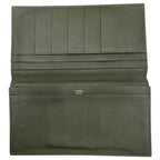 Hermes MC2 Fleming Wallet Bifold Bill Card Case Veau Epsom Khaki Green Compact — view 5