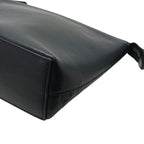 Fendi Clutch Pouch FF Logo Zucca Leather Black Lightweight Capacity — view 4