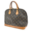 Louis Vuitton Alma Monogram Leather Handbag