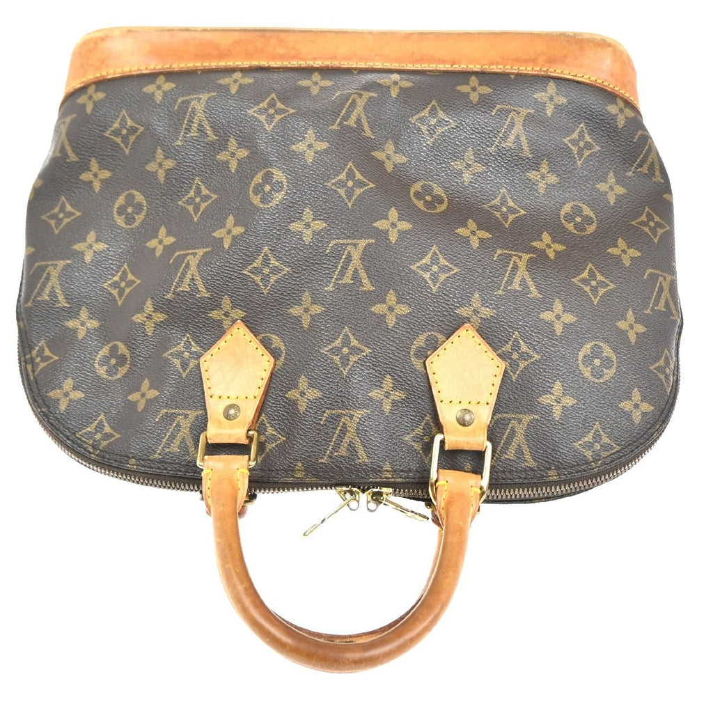 Louis Vuitton Alma Monogram Leather Handbag — view 5