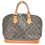 Louis Vuitton Alma Monogram Leather Handbag — view 3