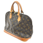 Louis Vuitton Alma Monogram Leather Handbag — view 4
