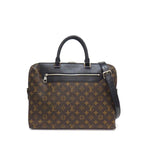 Louis Vuitton Business Bag Porte Documents Jules Monogram Macassar Leather