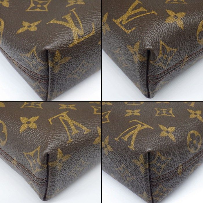 Louis Vuitton Business Bag Porte Documents Jules Monogram Macassar Leather — view 8