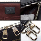 Louis Vuitton Business Bag Porte Documents Jules Monogram Macassar Leather — view 7