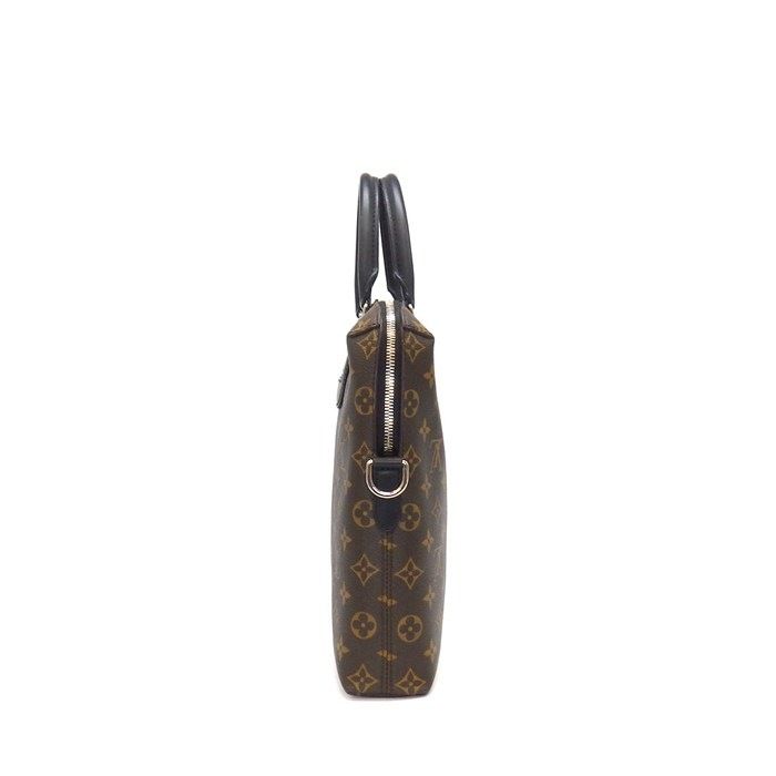 Louis Vuitton Business Bag Porte Documents Jules Monogram Macassar Leather — view 3