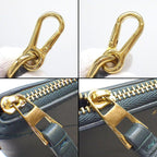 Loewe Shoulder Bag Puzzle Fold Pouch Vetiver Shiny Napa Calfskin Gold — view 7
