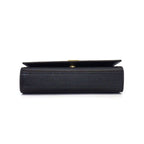 Saint Laurent Shoulder Bag Kate Small Black Grained Poodle Leather Gold — view 4