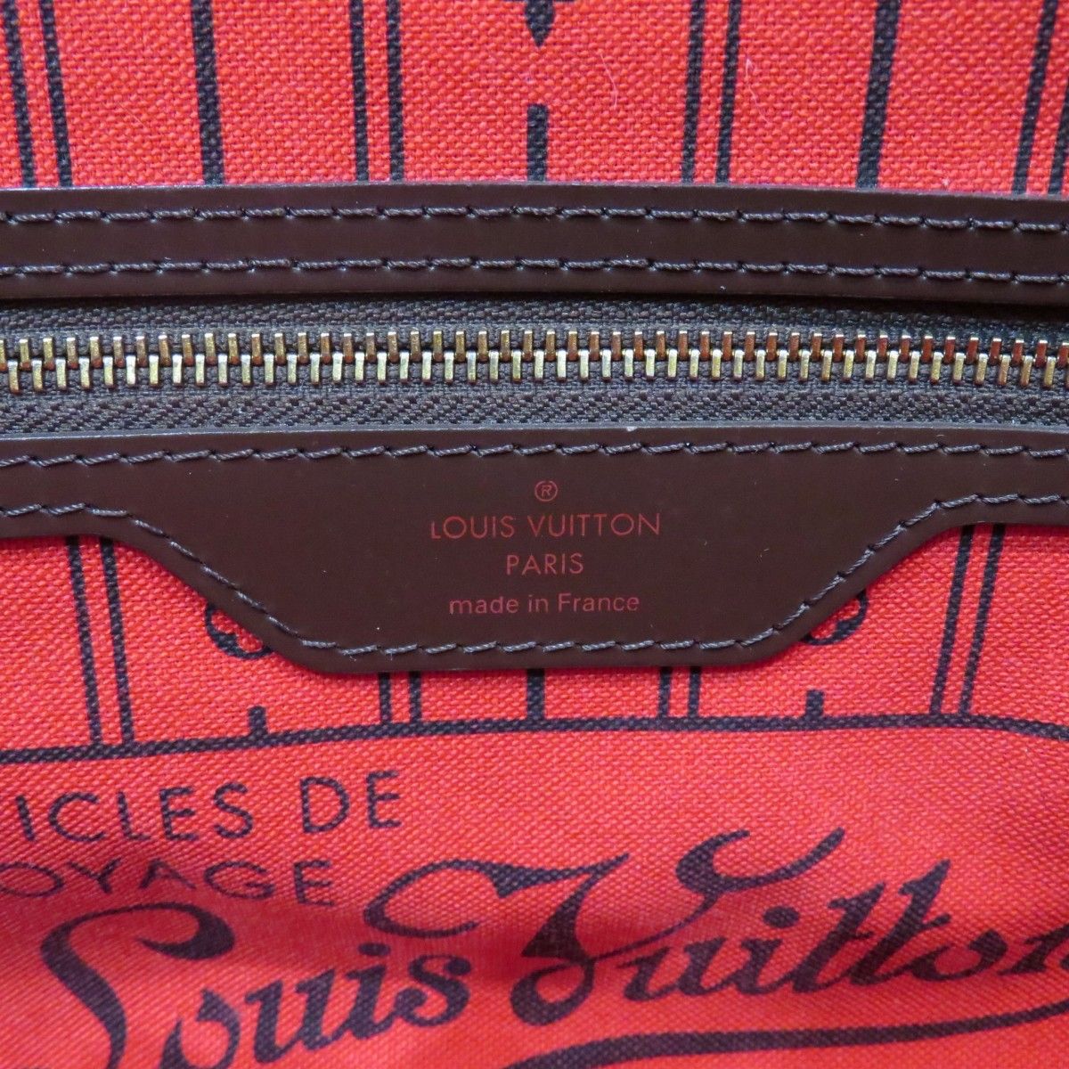 Louis Vuitton Neverfull Damier Tote Bag Canvas — view 4