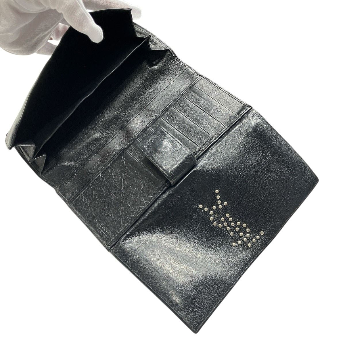 Saint Laurent Wallet Leather — view 3