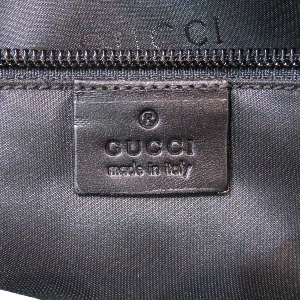 Gucci Tote Bag Nylon Black — view 4