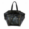 Saint Laurent Downtown Tote Bag Patent Leather