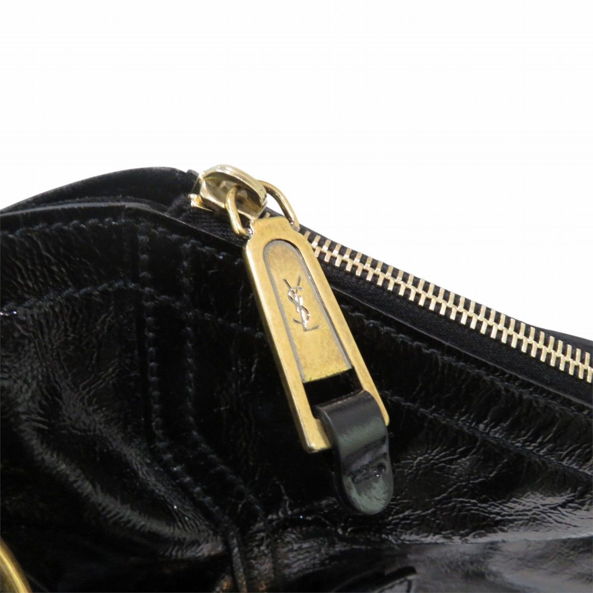 Saint Laurent Downtown Tote Bag Patent Leather — view 8