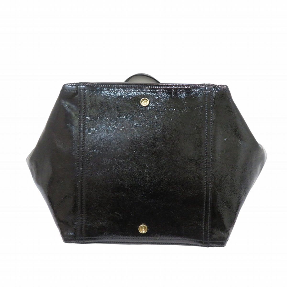 Saint Laurent Downtown Tote Bag Patent Leather — view 3