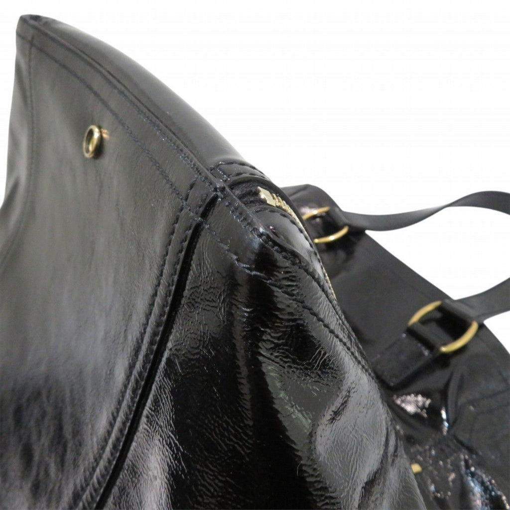 Saint Laurent Downtown Tote Bag Patent Leather — view 6