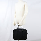 Prada Briefcase Leather Business Bags Black — view 8