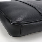 Prada Briefcase Leather Business Bags Black — view 7