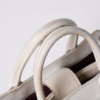 Chanel Neo Executive Tote Small Handbag 2-Way CC Logo Caviar Leather Silver — view 7