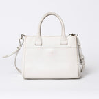 Chanel Neo Executive Tote Small Handbag 2-Way CC Logo Caviar Leather Silver — view 2