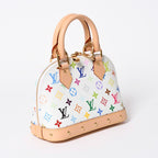 Louis Vuitton Takashi Murakami Alma BB Handbag Monogram Multicolor White — view 4
