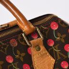 Louis Vuitton Takashi Murakami Monogram Cherry Speedy 25 Handbag — view 5