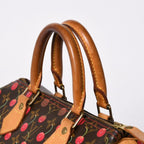 Louis Vuitton Takashi Murakami Monogram Cherry Speedy 25 Handbag — view 7