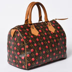 Louis Vuitton Takashi Murakami Monogram Cherry Speedy 25 Handbag — view 3