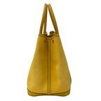 Hermes Garden Party PM Tote Bag Toile Officier Yellow Silver Simple — view 4
