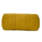 Hermes Garden Party PM Tote Bag Toile Officier Yellow Silver Simple — view 5
